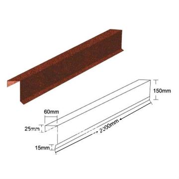 Box Barge Cover stone coated roof tile paint