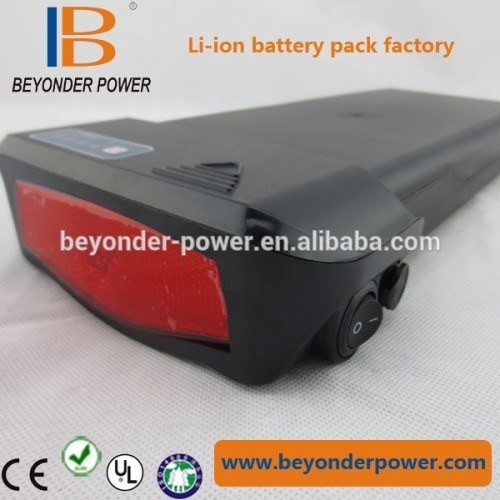 New Rear Rack Ebike Battery Pack 36v 8.8/10ah For Electric Bicycle ...