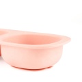 Baby one-piece Silicone Suction Double Bowl