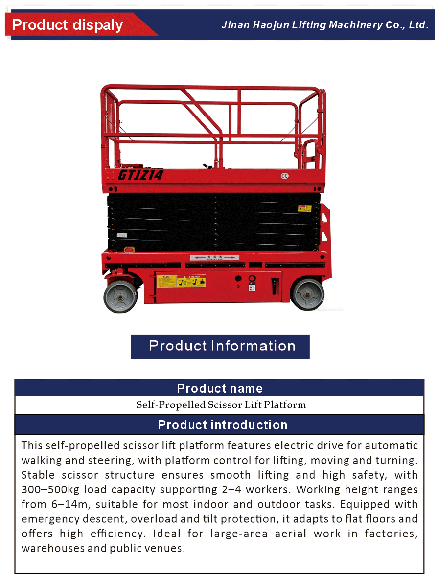 Self Propelled Scissor Lifts