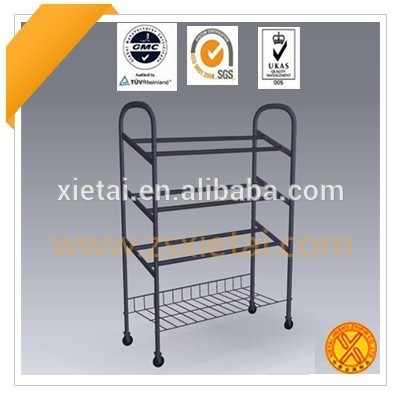 XIETAI simple design easy to assembled convenient adjustable metal shoe rack -XTS-0703EA