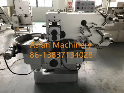 Hard Candy Taffy Milk Candy Double Twisting Wrapping Machine / Candy Packing Machine