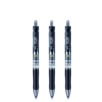 M&G High Quality Plastic Gel Pens Set - 0.5mm Bullet Gel Ink Pens in Blue and Red