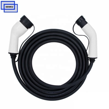 32A EV Cable 400V AC 22KW Fast Charging Type2 Male to Female Plug