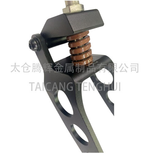 Garfo de cadeira de rodas absorvente de choque