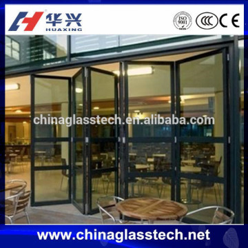 Heat resistance aluminium sliding partition folding door