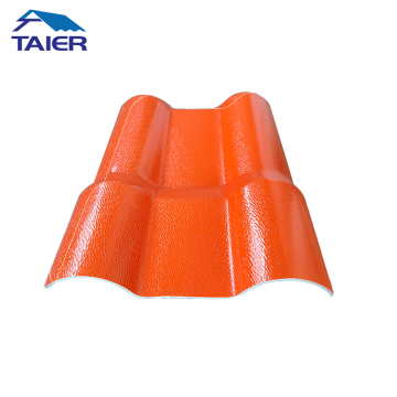 UV-resistant Corrugated ASA Resin Roofing Tiles