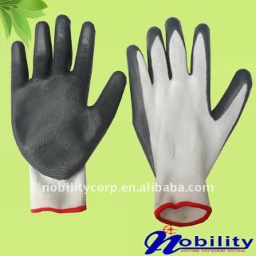 13g Nitrile Coated Nylon Work Safety Glove