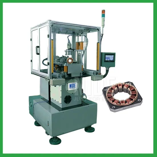 Brushless dc electric motor stator automatic winding machine