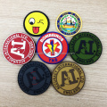 Topwell Wholesale 3D Design Patches PVC de logo personnalisé