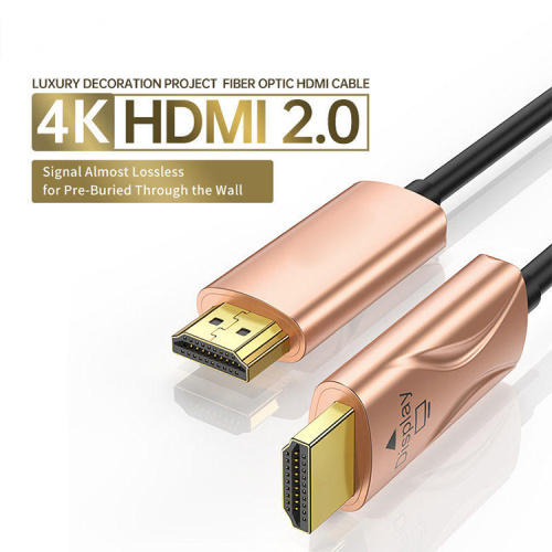 5M光ファイバ18Gbps 4K 60Hz HDMIケーブル