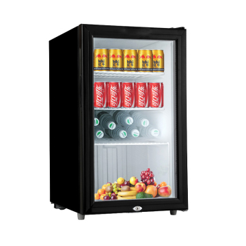 50L Mini Bar Showcase Glass Door Fridge