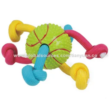 Rubber dog chewing toy for sales