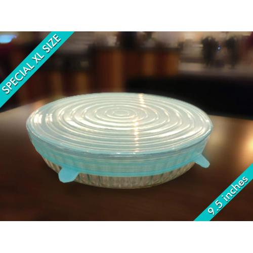 FDA Food Grade 8 Pack Silicone Stretch Lids