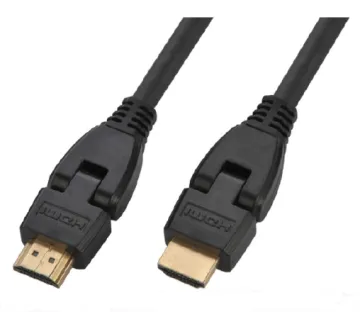 China Bulk HDMI cable ROHS conform Pass 4K and ATC Test hdmi cable hdmi display hdmi flat cable 180 degree hdmi cable