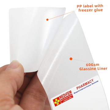 Printing small size portable direct thermal label