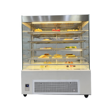 Yowon Vertical Upright Glass Display Cake Refrigeration Equipment - French Door Refrigerators and Bakery Display Cabinets