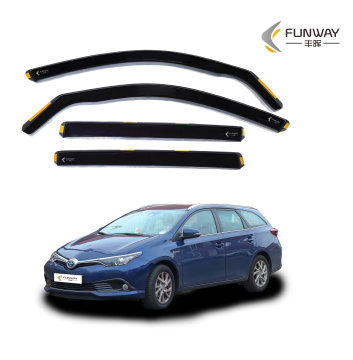 Sun Vent Visor Weather Shield for Toyota Auris MK2 2013-2019 5 Door