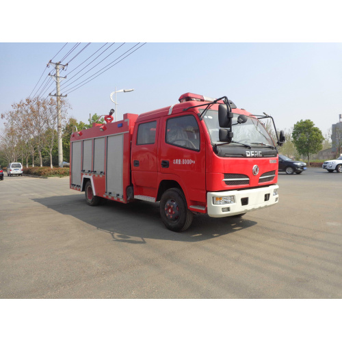 Brand New Dongfeng 3500litres water fire rescue trucks