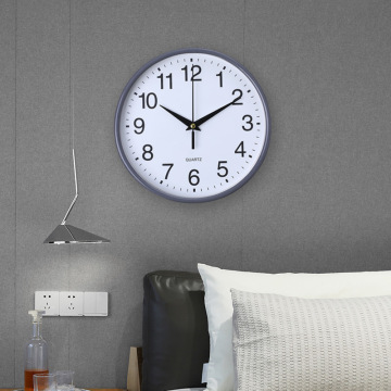 Modern Style Large Silent Quartz Wall Clock for Living Room Decoration