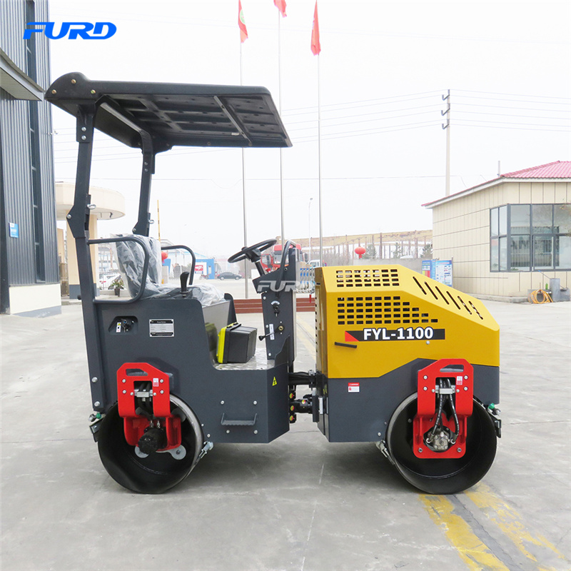 Sales price of 1t, 2t, 3t roller, double drum hydraulic vibratory roller