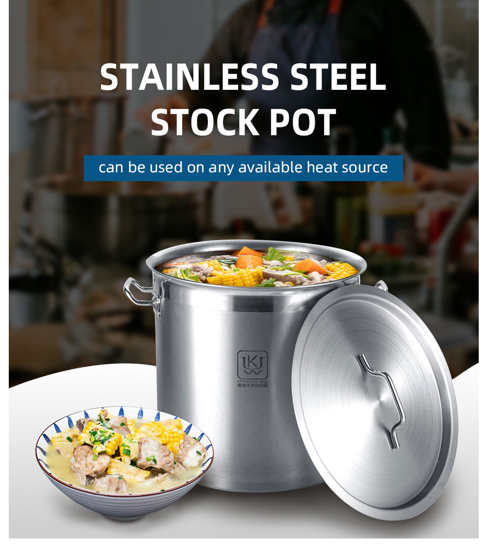 stainless steel stock pot