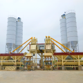 HZS75 ready-mix mini bucket-type concrete batching plant