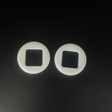 Customized White YSZ Yttria Surface Polished ZrO2 Ceramic Zirconia Gasket Washer