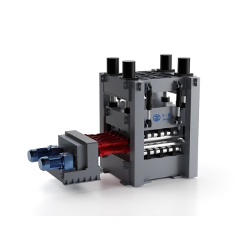 Producción en masa de la máquina de nivelación hidráulica de placa pesada