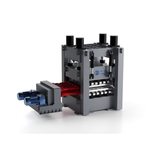 Producción en masa de la máquina de nivelación hidráulica de placa pesada