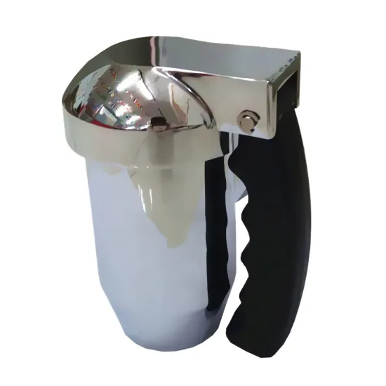 2" plug draw-off valve for big gas fully steam jacketed stationary kettle