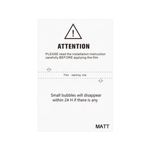 Hydrogel TPU Matte Screen Protector