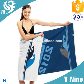 wholesale 100% cotton velour printed fashion beach towel