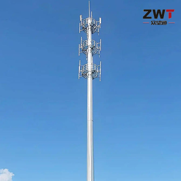 Projeto avançado de torre monopolo