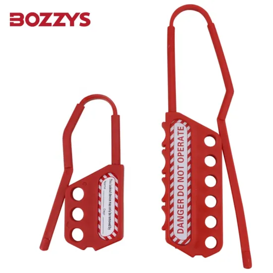 Customized Color Polypropylene Nylon Hasp Lockout for Multi-person Management by BOZZYS Insulated Safety