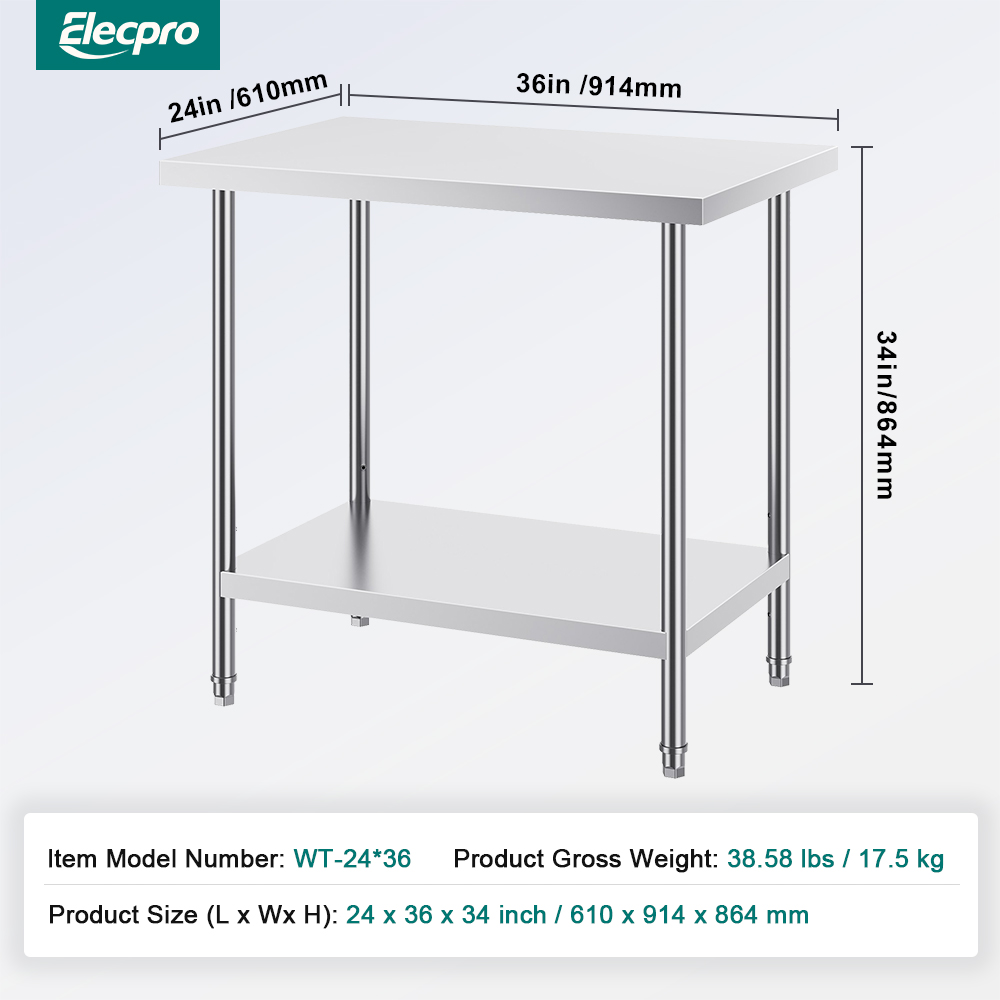 prep stainless steel table（3）