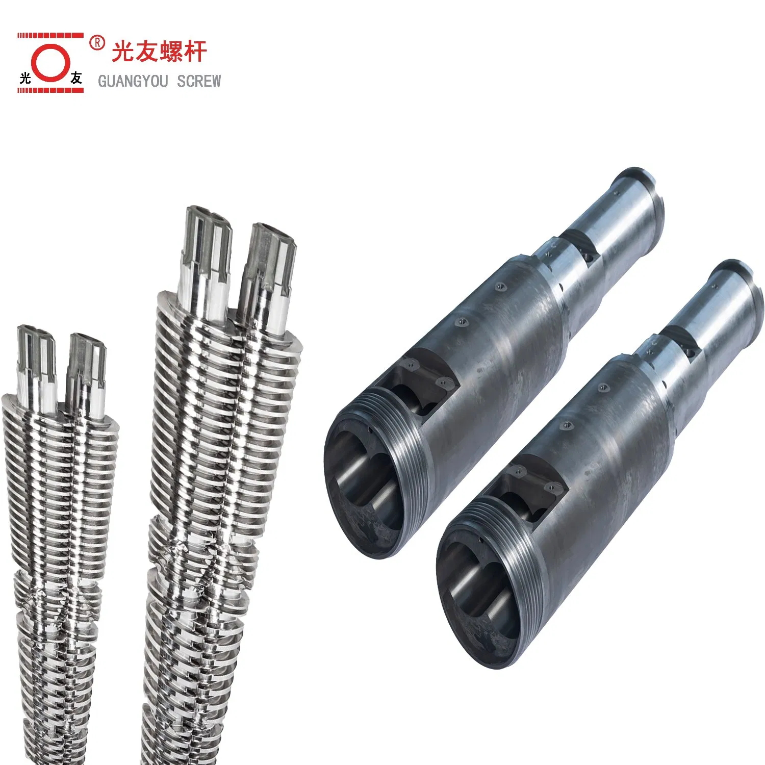 Long-life bimetallic screw at bariles para sa extruder