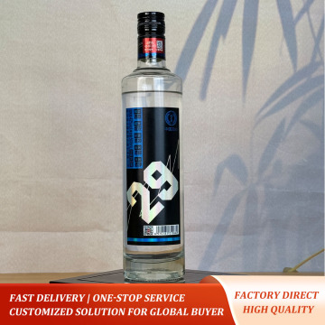 Прямая бутылка Black Label Baijiu