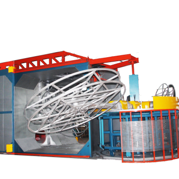 Rotomolding Machine: Affordable 400 Degree Automatic Plant with 3000kg Capacity, 24 Ton BENFAN Model for High-Efficiency Plastic Manufacturing