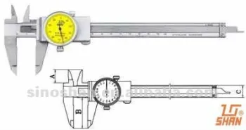 (186-212S)0-150mm x 0.01mm Internal Outside Dial Vernier Caliper