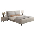 Home bedroom furniture king size double platform bed