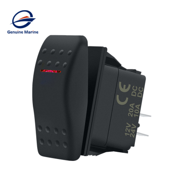 Genuine Marine Waterproof SPDT SPST Rocker Toggle Switch 12V 24V