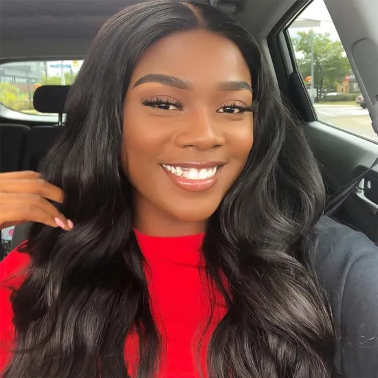 Wholesale Cheap Transparent Lace Frontal Closure Wig Body Wave Raw Brazilian Virgin Baby Hair Full Hd  Lace Front Wig