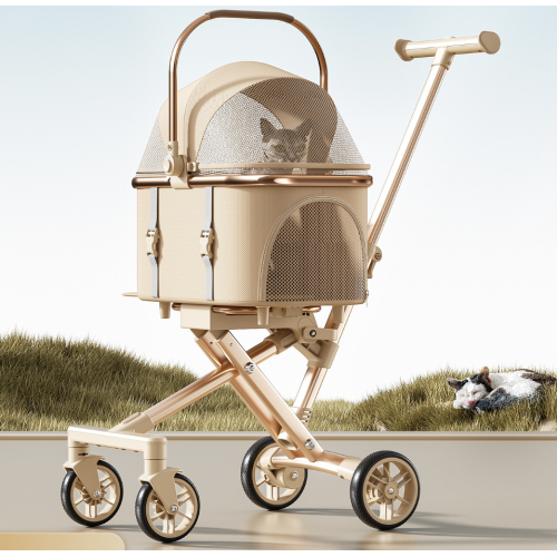 Comfortable and safe pet stroller