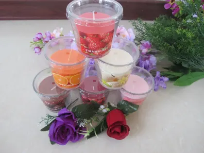 Well Burning Fragrance Candle in Glass Jar ​
