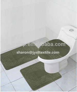 3pcs PP toliet seat/cover toilet set/ cover toilet Rug