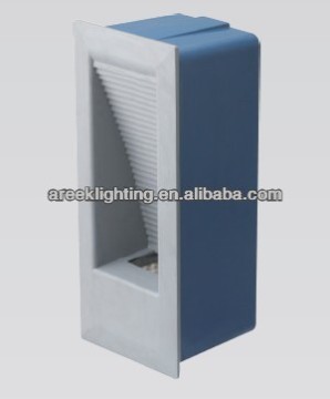 18pcs SMD led recessed wall light rectangular aluminium 1.26W