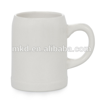 MEIKEDA 250ML Beign Ceramic Sublimation beer mug