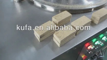 Industrial compressed cookies making machine