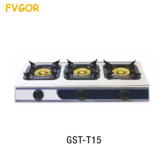 Wholesale Best Welcome Fashion Remote Gas Stove Stainless Steel 3 Burners Kitchen Cooker